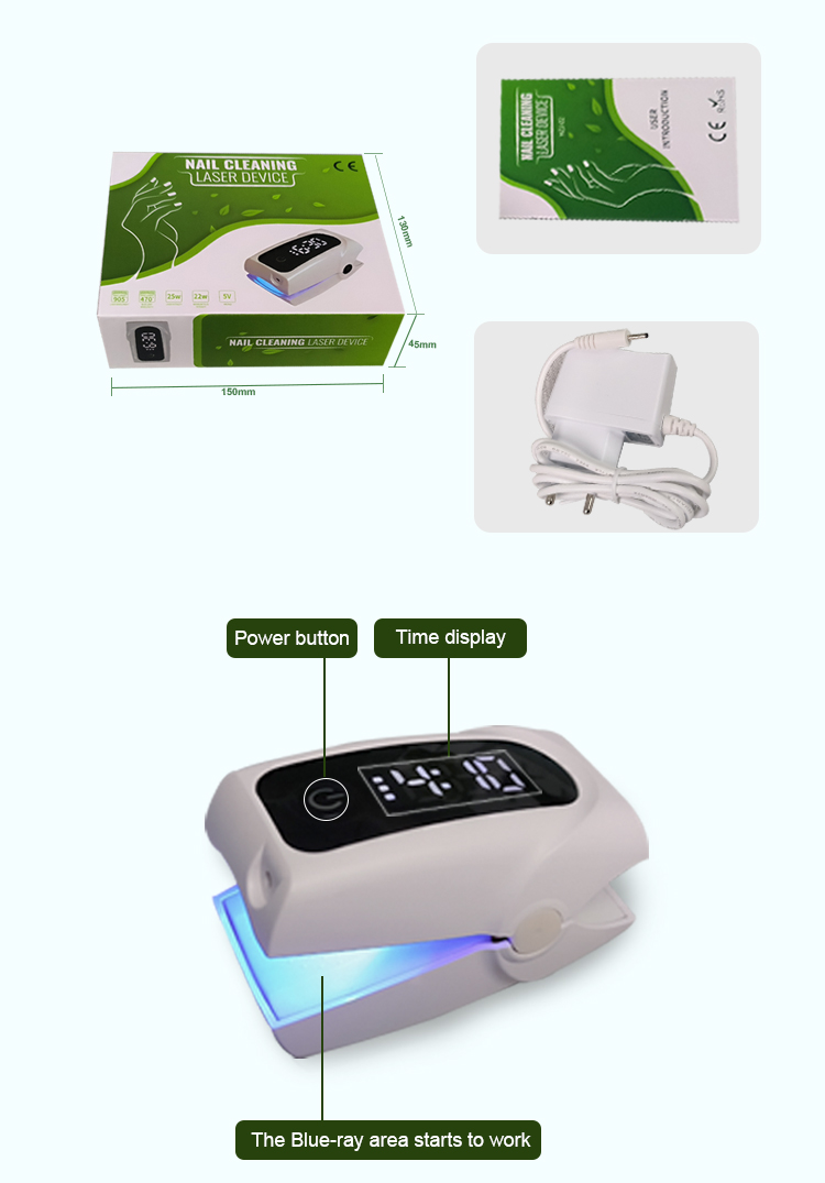 HZJ-02 Nail Fungus Cold Laser Therapy Device (2)