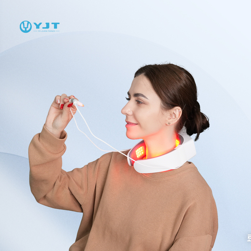 YJT LED-Neck | Household Wearing Portable Neck Pain Relief 630nm Red Light LED Therapy Device
