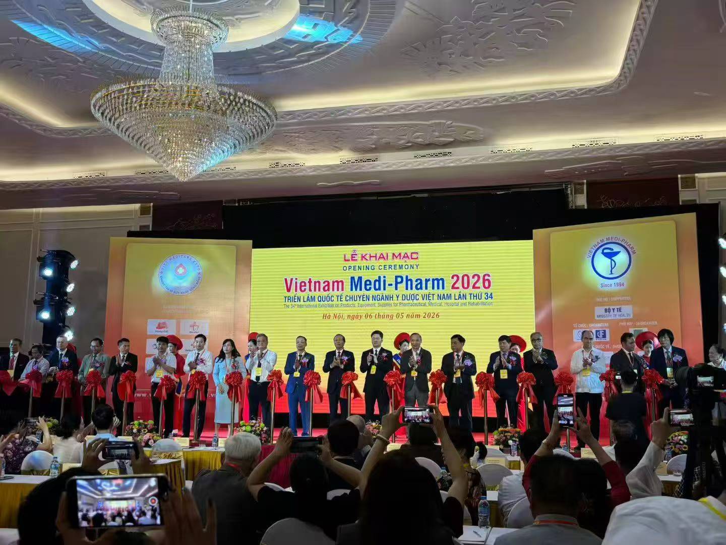 YJT Medical booth at Vietnam Medi-Pharm 2026