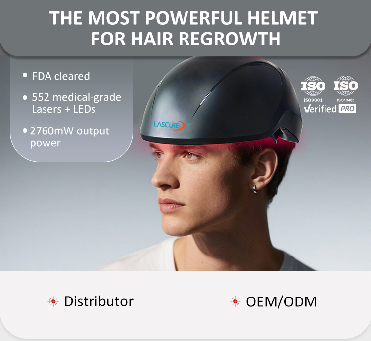 FDA-Cleared Laser Helmet 552: Breakthrough 655 nm LLLT Hair Regrowth Solution for Alopecia and Thinning Hair