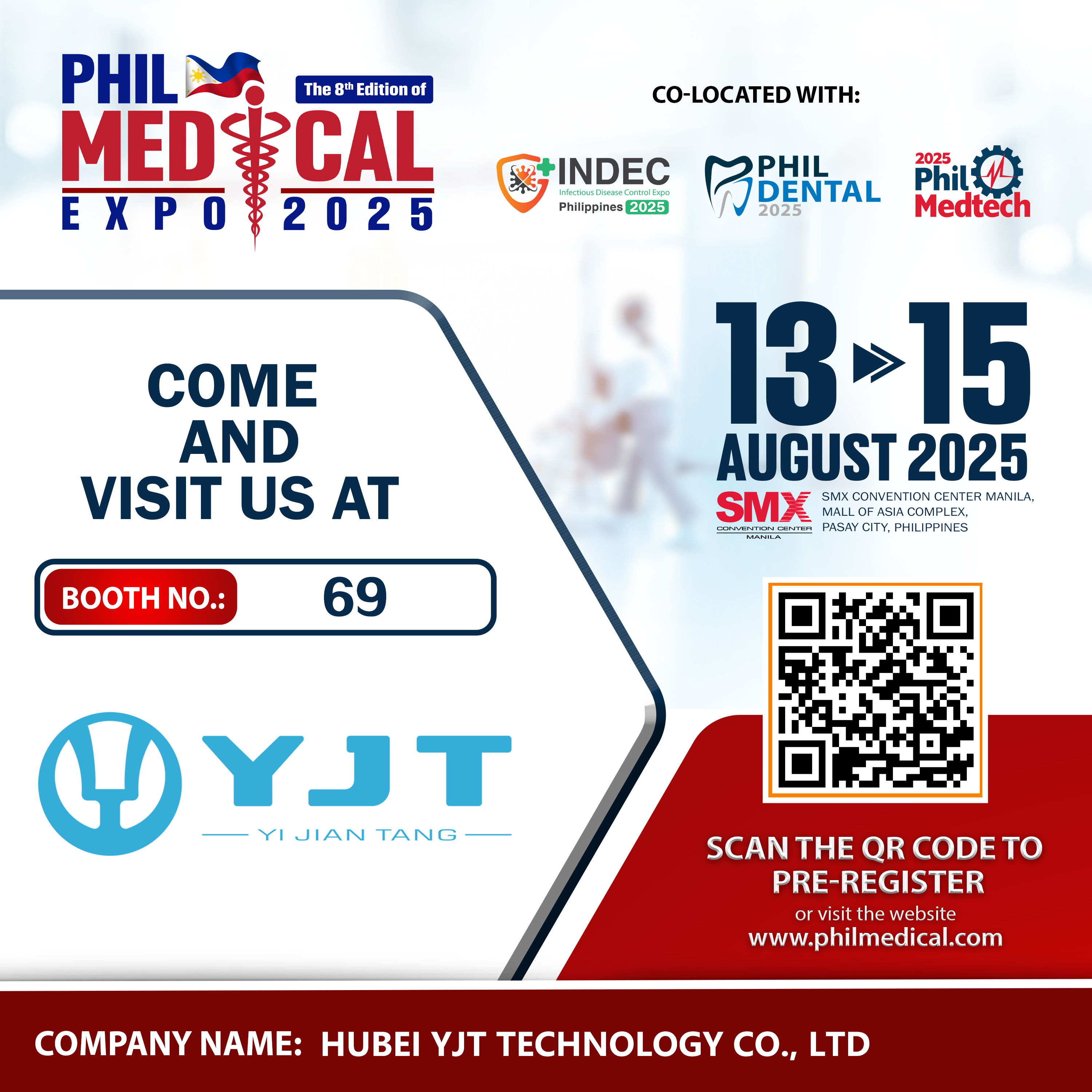 YJT Medical to Exhibit at PHILMEDICAL Expo 2025: Empowering the Future of Rehabilitation in the Philippines