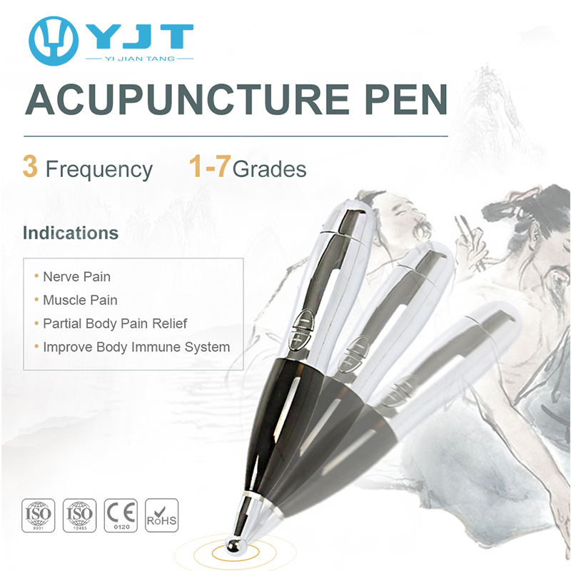  HYT-P | 7 Modes Mini Muscle Joint And Back Pain Massage Tool Electrical Acupuncture Meridian Energy Pen