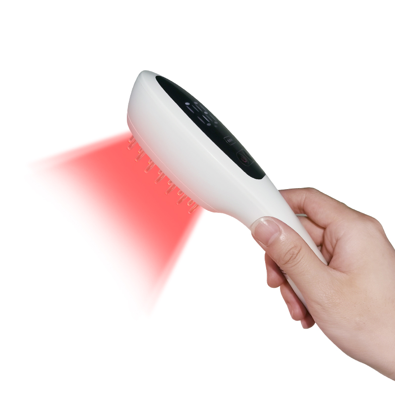 LED-H Rechargeable LED Hair Brush for Hair Growth and Anti-Hair Loss Treatment
