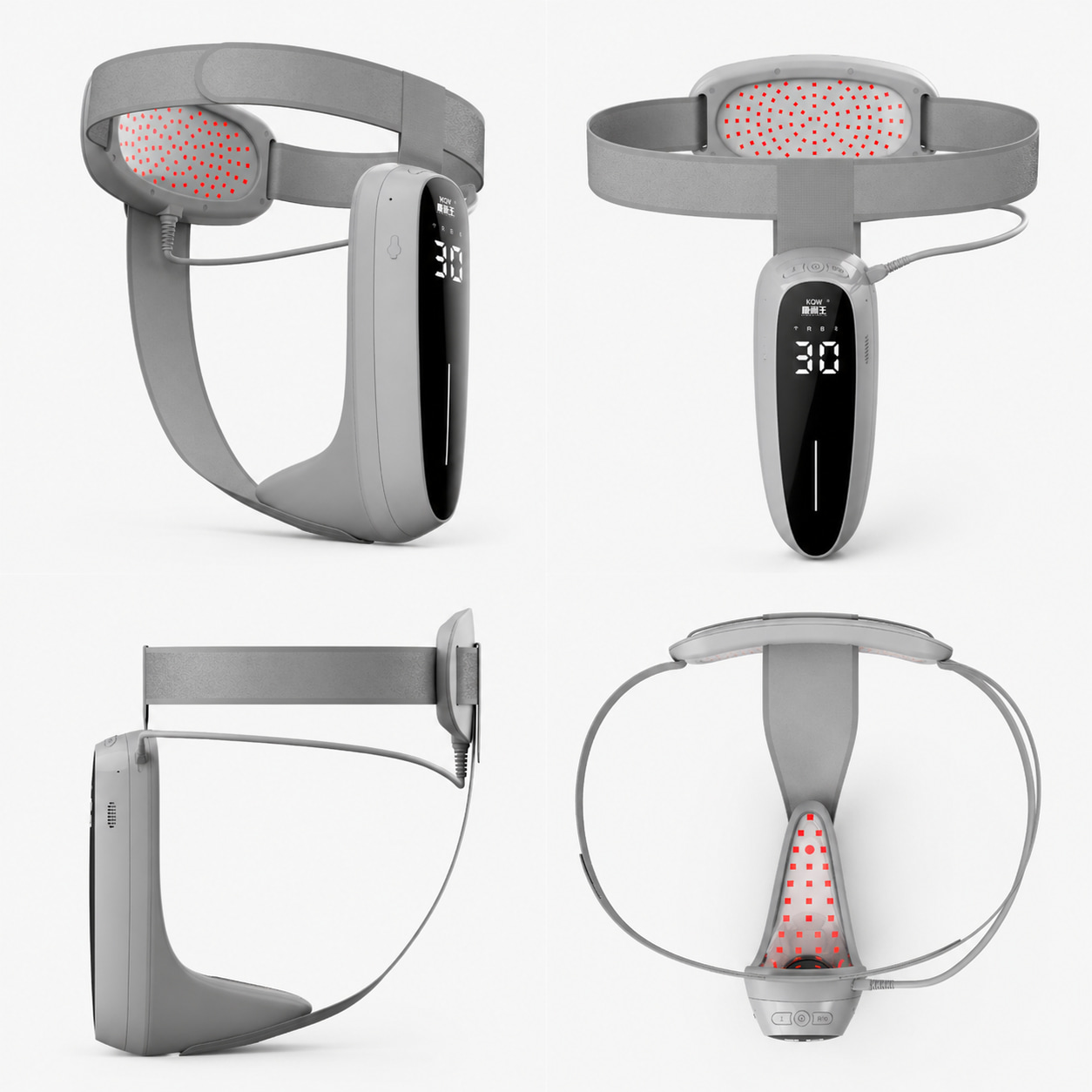 Portable Red & Blue Light Therapy Device for Male Health